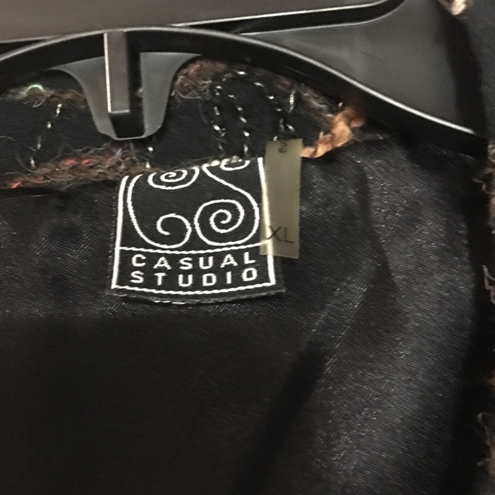 Cape/Jacket Hand Stitched & Designed Casual Studi… - image 4